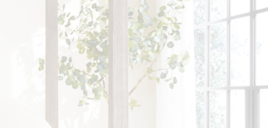 plant window white overlay