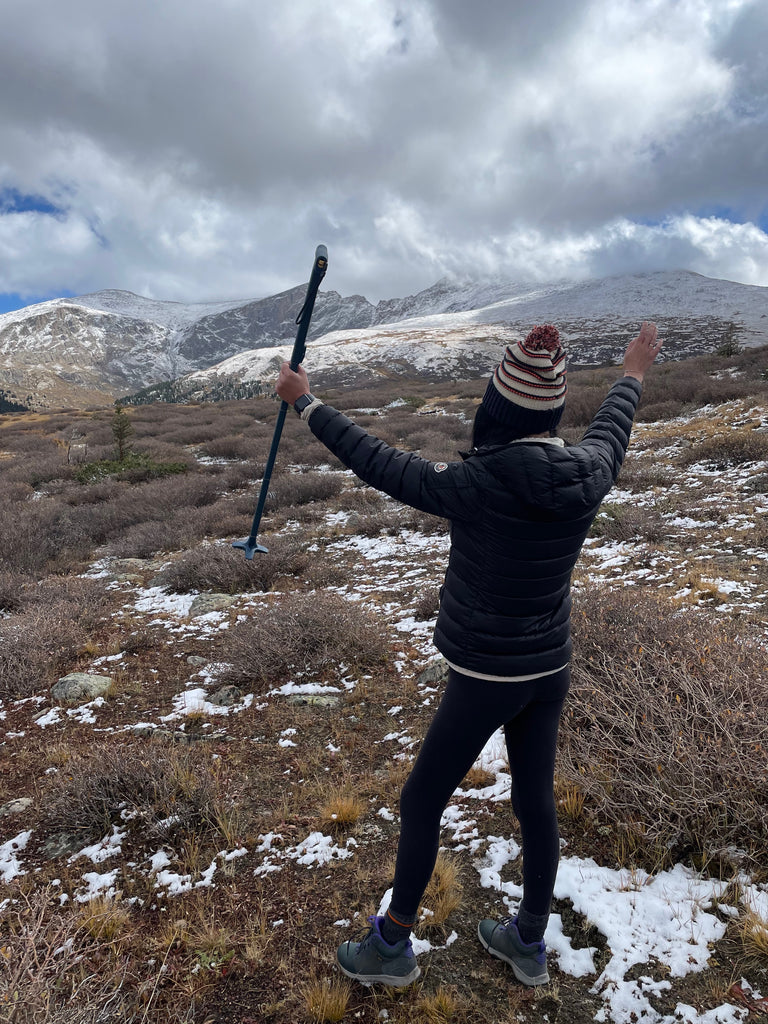 Hiking feature the Quick Fold Cane