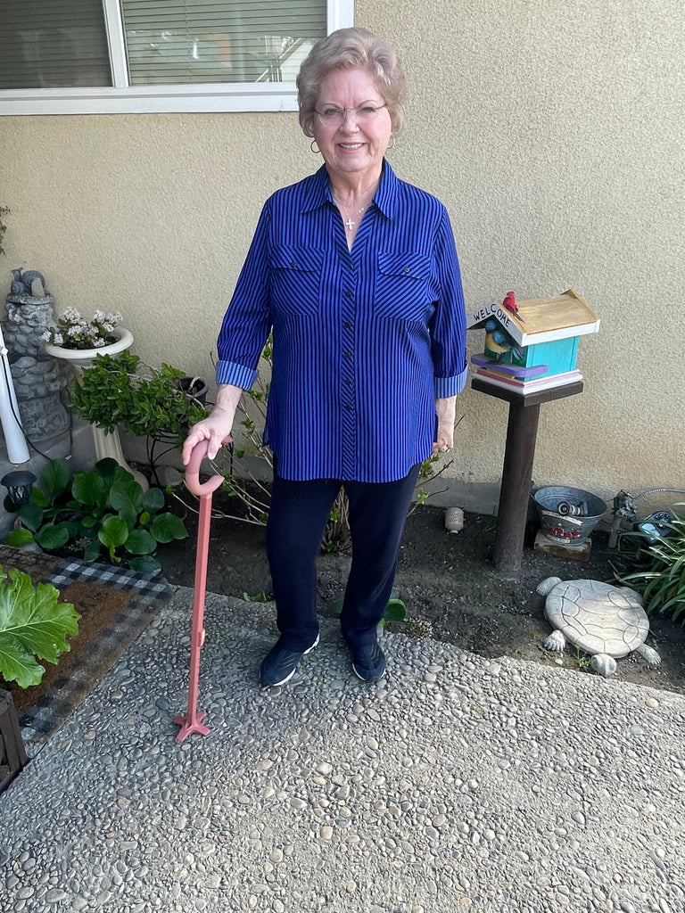 carol with pink c-grip