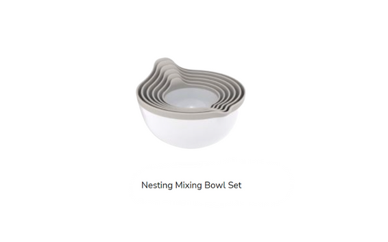 nesting mixing bowl set
