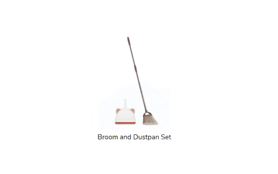 broom and dustpan set