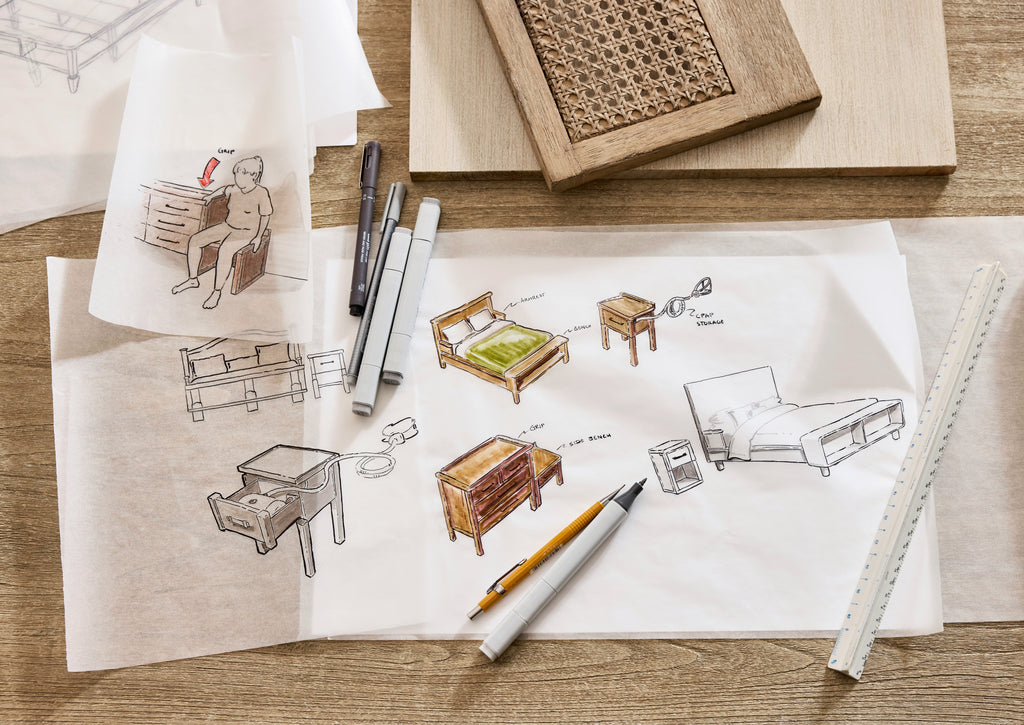 Farmhouse Furniture Sketch