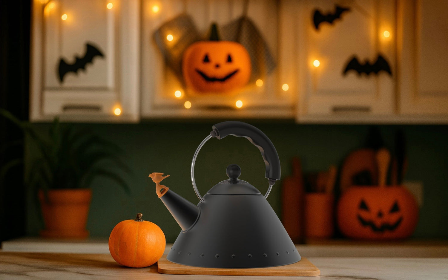 Elevated Autumn and Halloween Styling with a Design Icon: The 9093 Anniversary Kettle