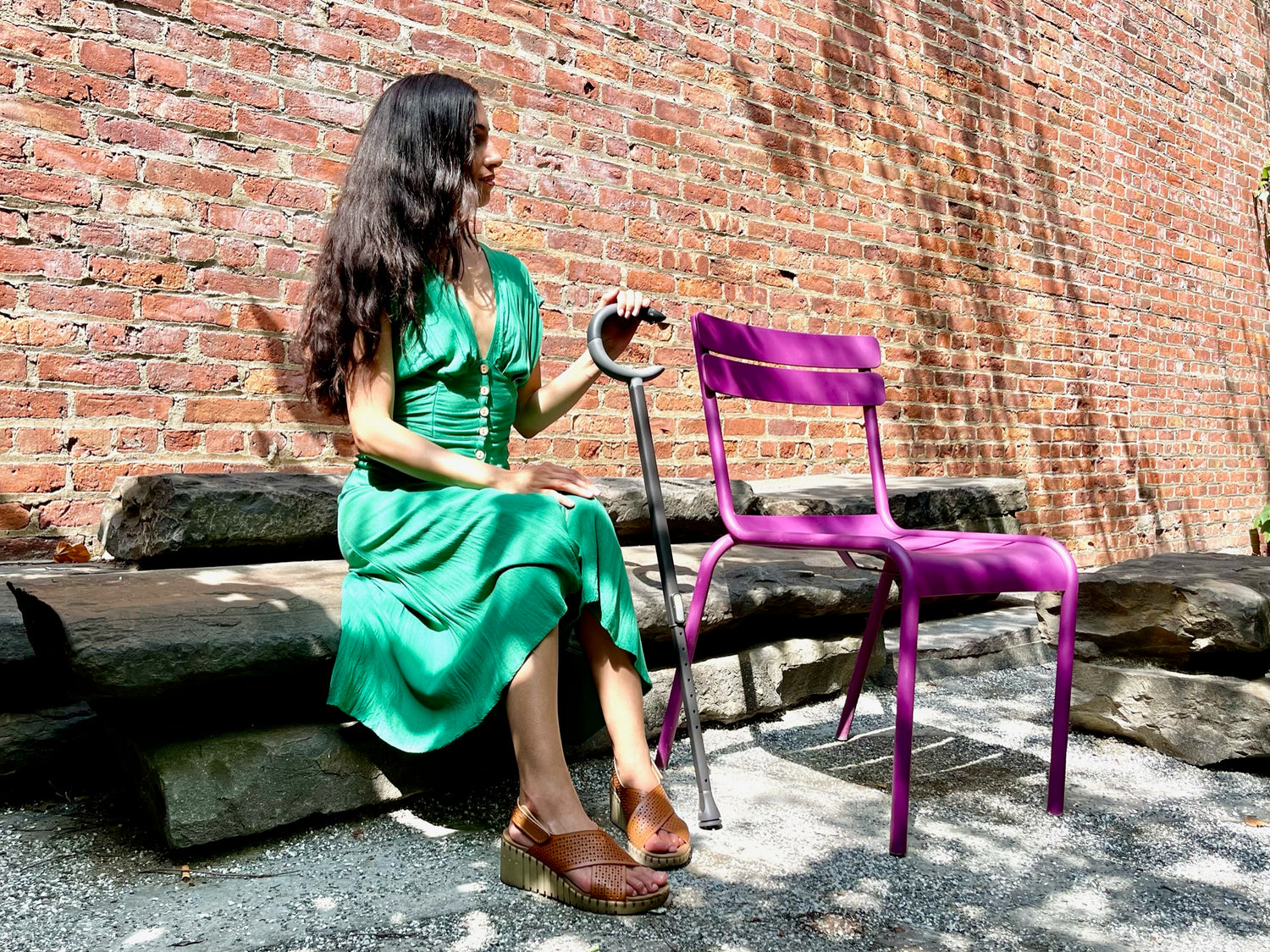Marissa Sitting with C-Grip