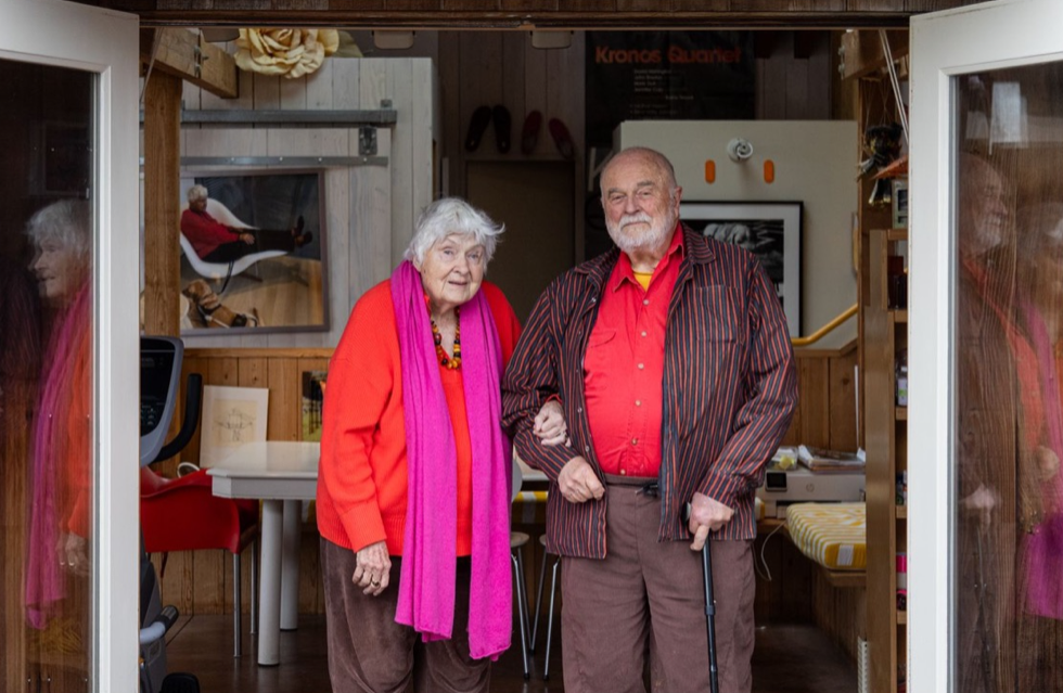 Donlyn and his wife Alice. Photo by: Wall Street Journal