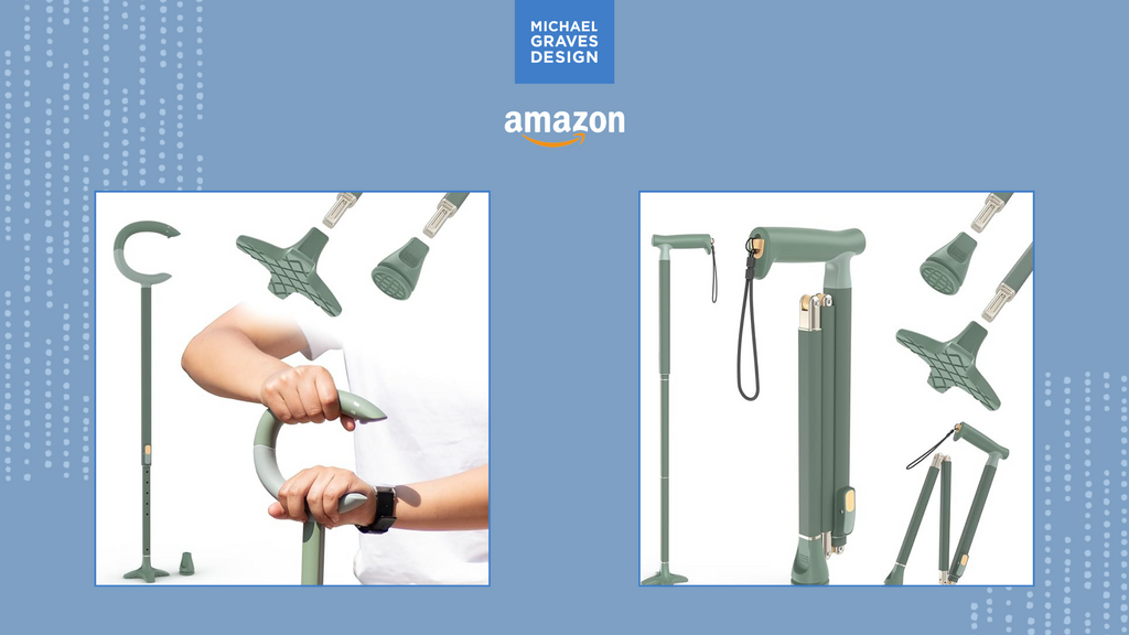 Michael Graves Design C-Grip and Quick Fold Canes On Amazon