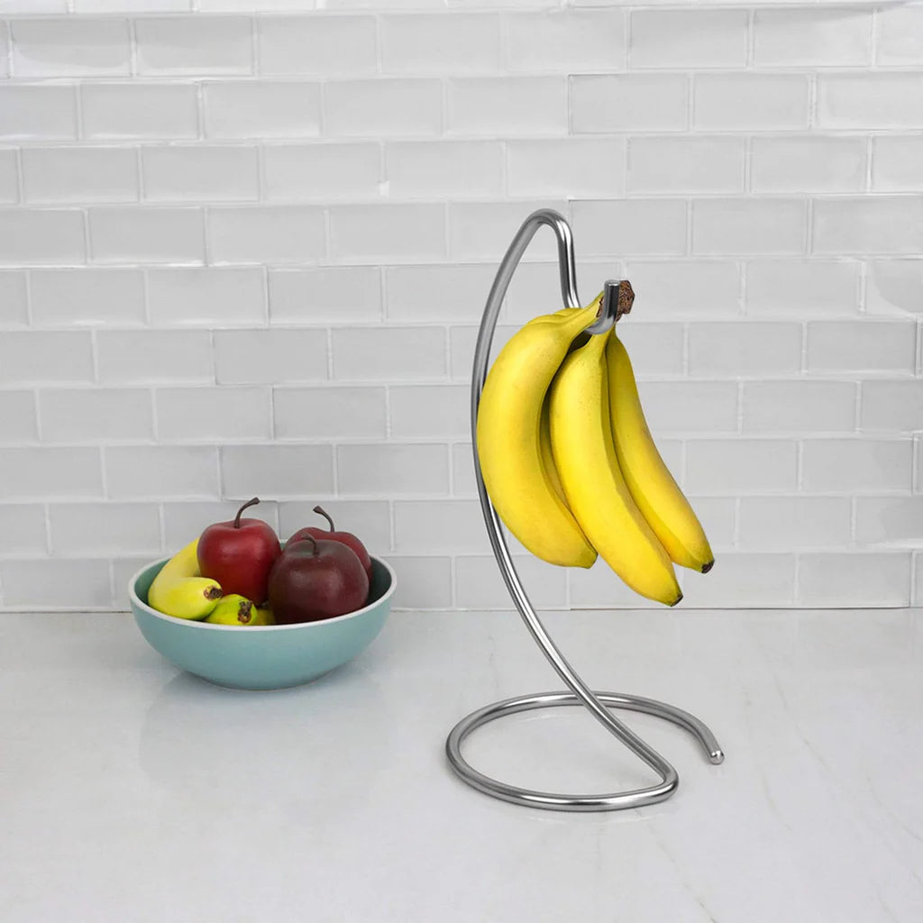 Simplicity Steel Banana Tree, Satin Nickel