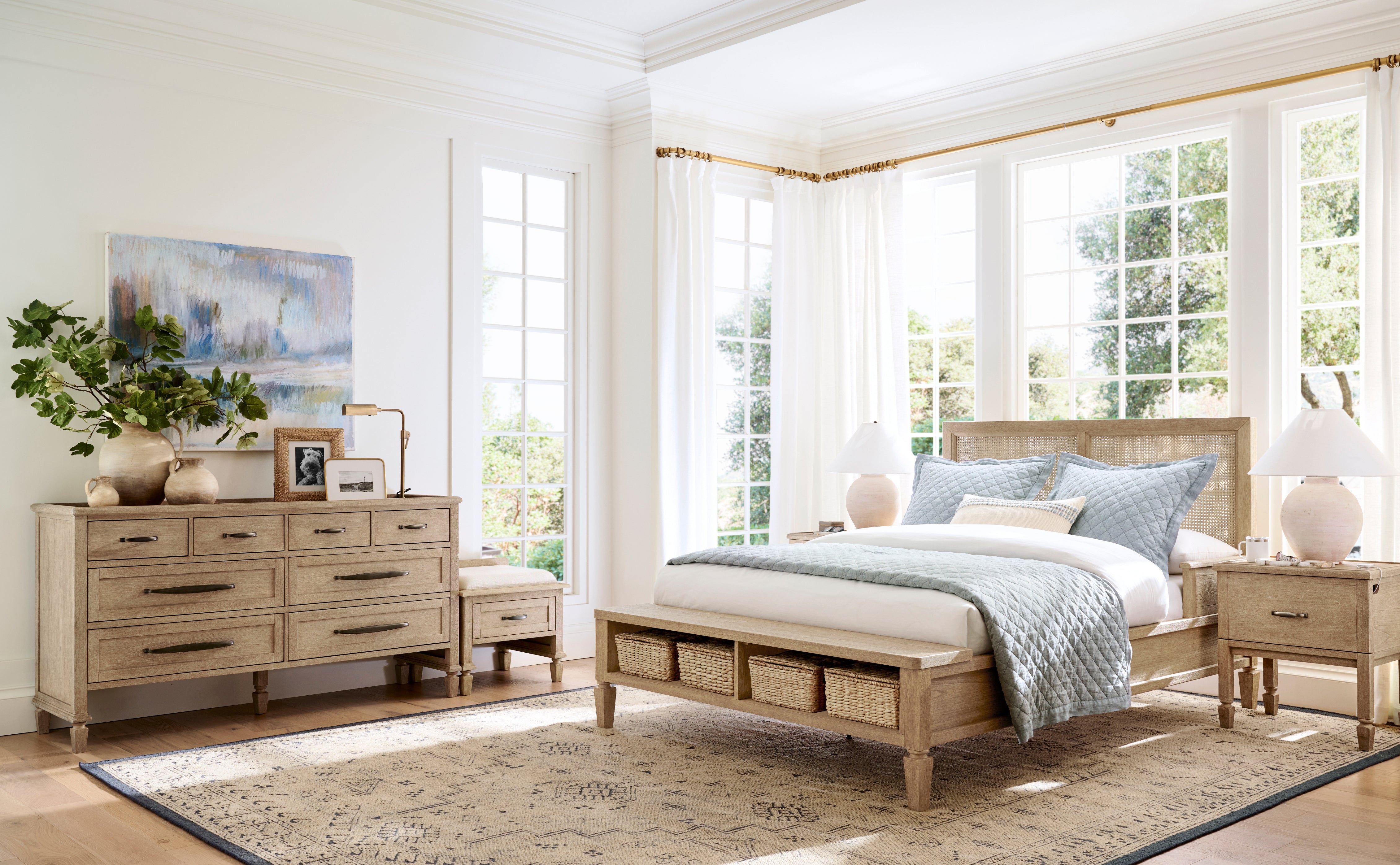 Sausalito Cane Bed