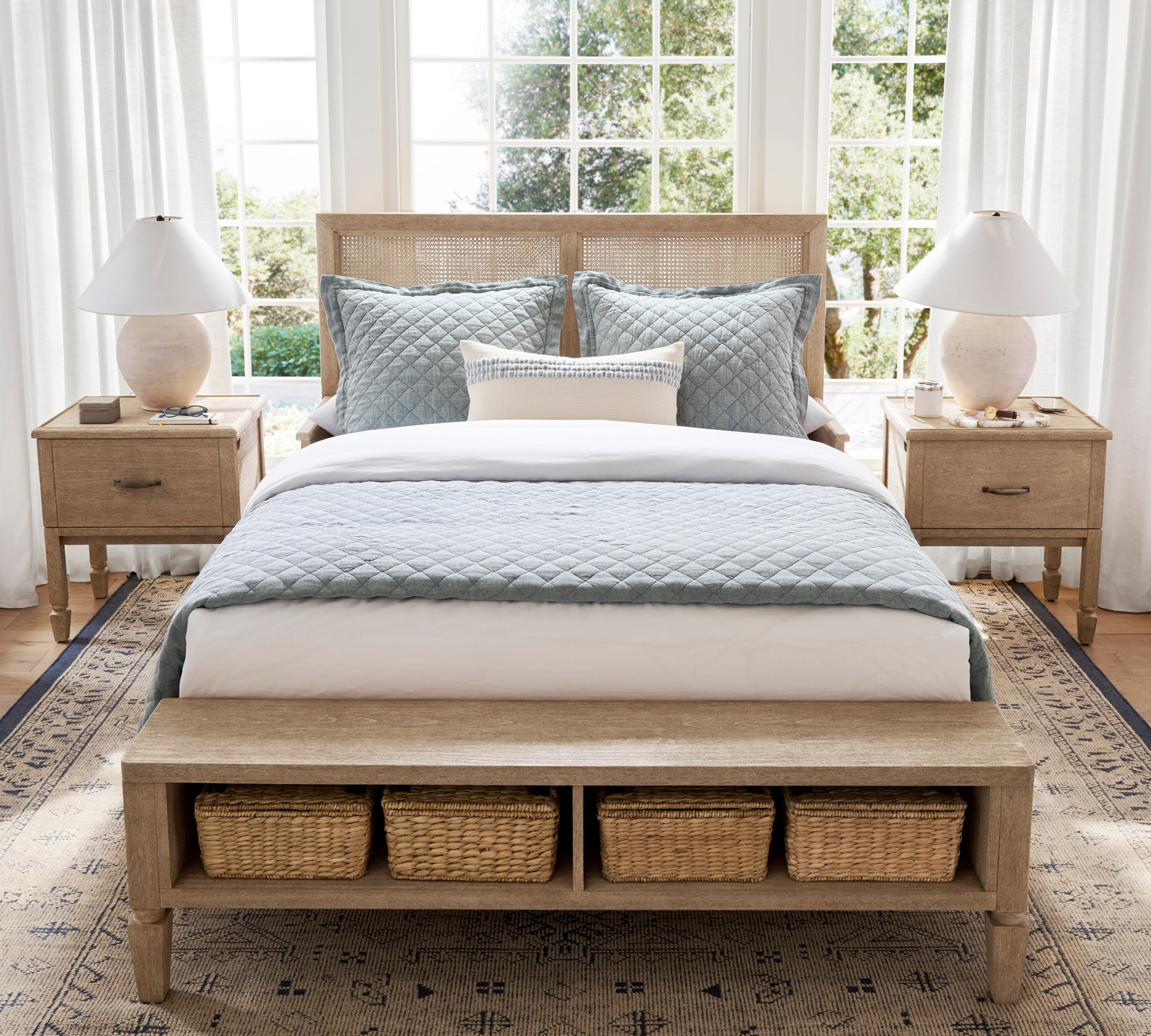 Sausalito Cane Bed