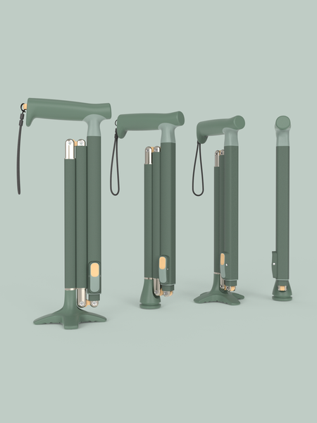 Quick Fold Cane Slate Blue