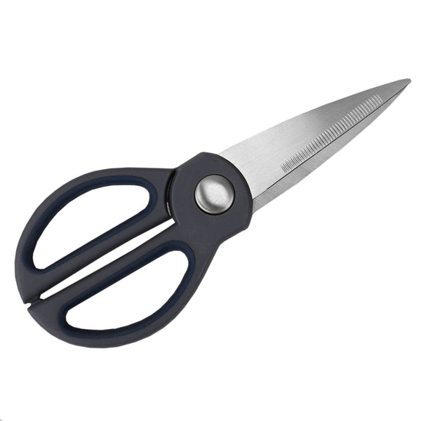 Comfortable Grip All Purpose Stainless Steel Kitchen Shears, Grey